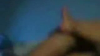 年邁的婦女手淫她的丈夫的成員